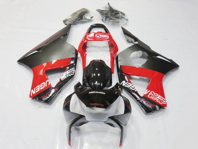 Carénages Moto Honda CBR900RR 954 2002-2003 - Gris Rouge Noir Brillant Mugen