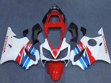 Achat Carénages Moto Honda CBR600 F4i 2001-2003 - Blanc Rouge Bleu
