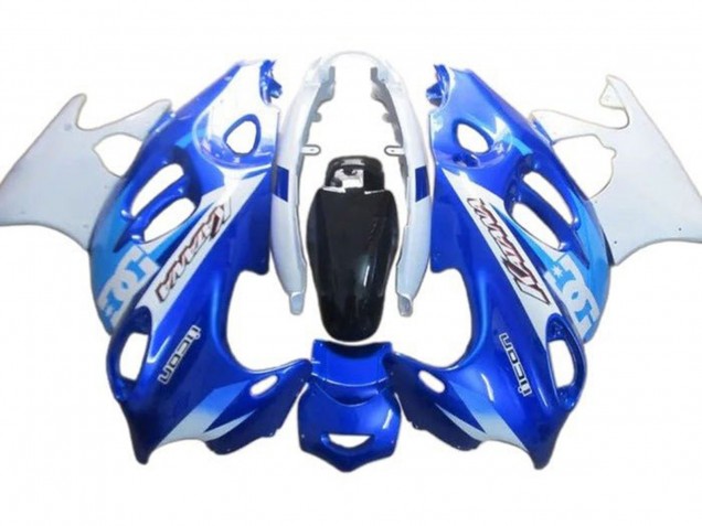 Carénages Moto Suzuki GSX600F/GSX750F 2004-2006 - Blanc Bleu DC