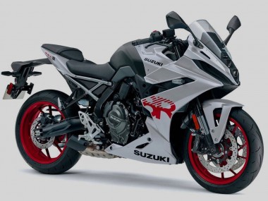 Achat Carénages Moto Suzuki GSX8R 2024-2025 - Argent Noir Rouge