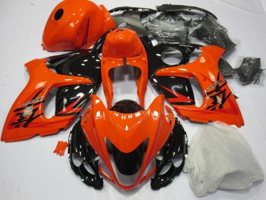 Achat Carénages Moto Suzuki GSXR 1300 Hayabusa 2008-2020 - Orange Noir