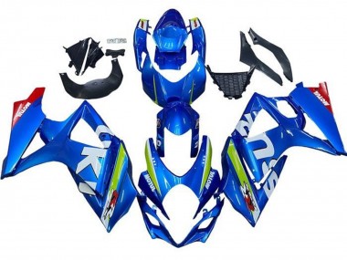 Achat Carénage Moto Suzuki GSXR 1000 2005-2006 - Bleu Vert Blanc Rouge