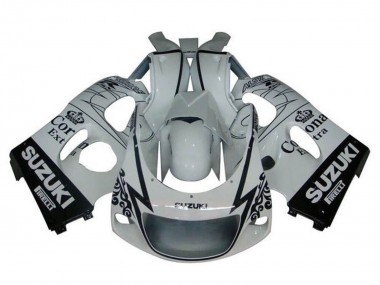 Achat Carénages Moto Suzuki GSXR 600 / GSXR 750 1996-2000 - Blanc Noir Tribal Corona