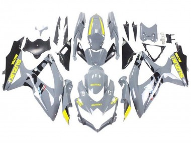 Achat Carénages Moto Suzuki GSXR 600 / GSXR 750 2008-2010 - Nardo Gris Jaune Noir