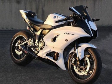 Achat Carénages Moto Yamaha YZF R7 2021-2024 - Blanc Noir