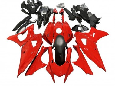Achat Carénages Moto Yamaha YZF R7 2021-2024 - Rouge Noir Mat