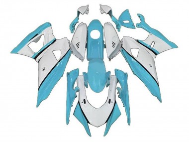Achat Carénages Moto Yamaha YZF R7 2021-2024 - Bleu Turquoise Blanc