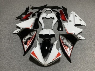 Achat Carénage Moto Yamaha YZF 1000 R1 2012-2014 - Blanc Rouge Noir