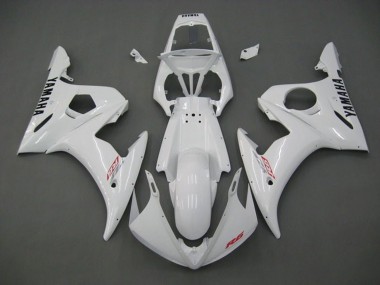 Achat Carénages Moto Yamaha YZF R6 2005 - Blanc Rouge Noir
