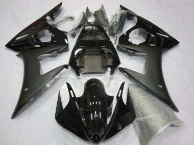 Achat Carénages Moto Yamaha YZF R6 2005 - Noir Brillant Noir Mat