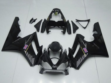 Achat Carénages Moto Triumph Daytona 675 Triple 2006-2008 - Noir Brillant
