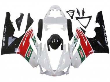 Achat Carénages Moto Triumph Daytona 675 Triple 2009-2012 - Blanc Rouge Vert Noir Brillant Castrol