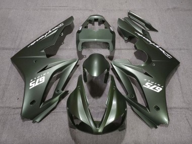 Achat Carénages Moto Triumph Daytona 675 Triple 2009-2012 - Vert Mat Blanc