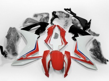 Achat Carénages Moto Honda CBR650F 2014-2016 - Blanc Bleu Rouge