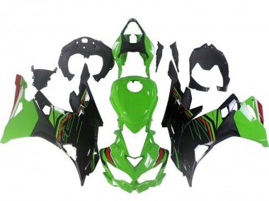 Achat Carénages Moto Kawasaki ZX4R ZX-4RR 2019-2025 - Vert Noir Rouge