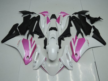 Achat Carénages Moto Honda CBR250RR 2011-2015 - Blanc Rose Noir Mat