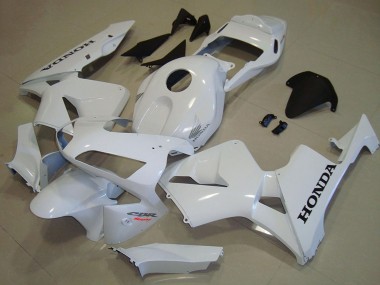 Achat Carénages Moto Honda CBR600RR 2003-2004 - Blanc Noir Décalque