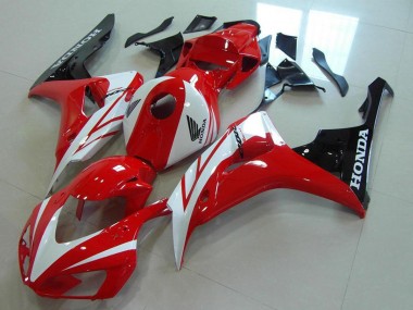 Achat Kits Carénages Moto Honda CBR1000RR 2006-2007 - Blanc Rouge Noir Brillant