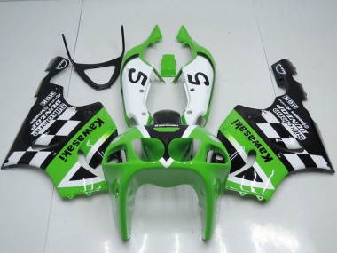 Achat Carénages Moto Kawasaki ZX7R 1996-2003 - Vert Blanc Noir 5
