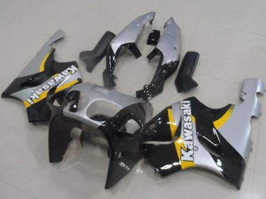 Achat Carénages Moto Kawasaki ZX7R 1996-2003 - Argent Noir Brillant Jaune