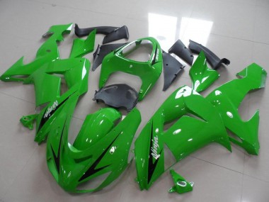 Achat Carénages Moto Kawasaki ZX10R 2006-2007 - Vert Noir Bande