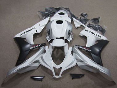 Achat Kits Carénage Moto ABS Honda CBR600RR 2007-2008 - Blanc Noir Mat