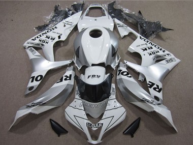 Achat Carénages Moto Honda CBR600RR 2007-2008 - Blanc Argent Noir Repsol