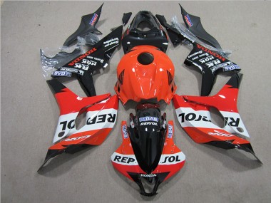 Achat Kits Carénages Moto Honda CBR600RR 2007-2008 - Orange Blanc Rouge Noir Brillant Repsol