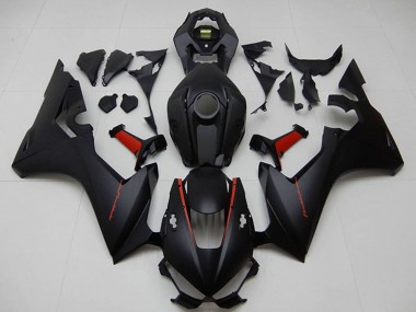 Achat Carénage Moto Honda CBR1000RR 2017-2023 - Noir Mat Rouge