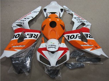 Achat Carénages Moto Honda CBR1000RR 2006-2007 - Blanc Orange Rouge Noir Repsol