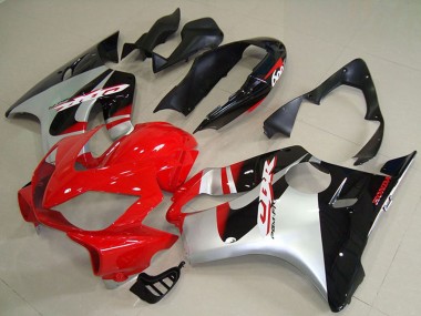 Achat Carénages Moto ABS Honda CBR600 F4i 2004-2007 - Argent Rouge Noir Brillant