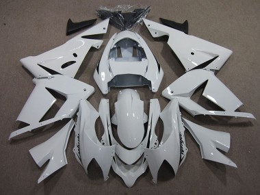 Achat Carénages Moto Kawasaki ZX10R 2004-2005 - Blanc Noir Décalque