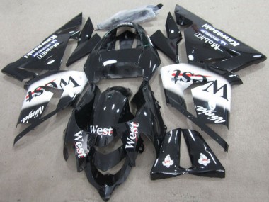 Achat Carénages Moto Kawasaki ZX10R 2004-2005 - Noir West Ninja