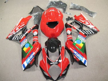 Achat Carénages Moto Suzuki GSXR 600 2004-2005 - Rouge Bleu Vert Noir JOMO