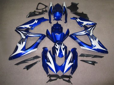 Achat Carénages Moto Suzuki GSXR 600 2008-2010 - Blanc Bleu