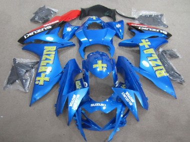 Achat Carénages Moto Suzuki GSXR 600 2011-2024 - Bleu Or Rizla