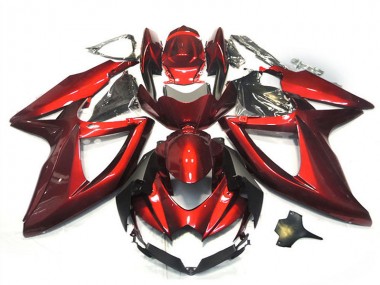 Achat Carénages Moto Suzuki GSXR 750 2008-2010 - Rouge Brillant