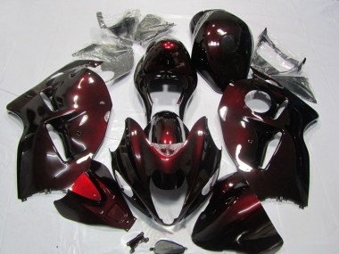 Achat Kits Carénage Moto Suzuki GSXR 1300 Hayabusa 1996-2007 - Rouge Noir