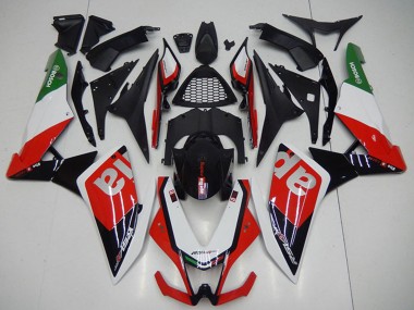 Achat Carénages Moto Aprilia RSV4 1000 2009-2015 - Noir Rouge Blanc