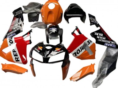Achat Carénages Moto Honda CBR600RR 2005-2006 - Noir Orange Blanc Rouge Repsol