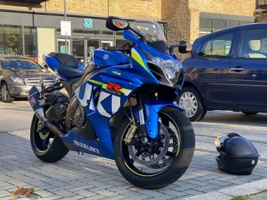 Achat Carénages Moto Suzuki GSXR 1000 2009-2016 - Bleu Vert Blanc